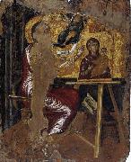 El Greco St Luke Painting the Virgin and Child before 1567 oil painting